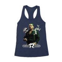 111-xpantia Fuerza Regida ? Urban Latino Band Graphic T-Shirt Design Women's Racerback Tank Top