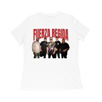 111-xpantia Fuerza Regida Team ? Regional Mexican Urban Band T-Shirt Women Relaxed