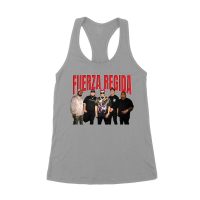 111-xpantia Fuerza Regida Team ? Regional Mexican Urban Band T-Shirt Women's Racerback Tank Top