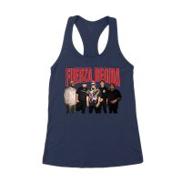 111-xpantia Fuerza Regida Team ? Regional Mexican Urban Band T-Shirt Women's Racerback Tank Top