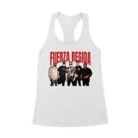 111-xpantia Fuerza Regida Team ? Regional Mexican Urban Band T-Shirt Women's Racerback Tank Top