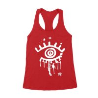 111-xpantia Eye Design ? Fuerza Regida Inspired Streetwear T-Shirt  Women's Racerback Tank Top