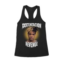 XXXTentacion Revenge T-Shirt ? Bold Tribute Streetwear Graphic Tee for Rap Fans Women's Racerback Tank Top – Viva Party