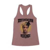 XXXTentacion Revenge T-Shirt ? Bold Tribute Streetwear Graphic Tee for Rap Fans Women's Racerback Tank Top