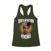 XXXTentacion Revenge T-Shirt ? Bold Tribute Streetwear Graphic Tee for Rap Fans Women's Racerback Tank Top
