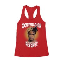 XXXTentacion Revenge T-Shirt ? Bold Tribute Streetwear Graphic Tee for Rap Fans Women's Racerback Tank Top