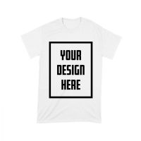 Custom T Shirts Design Your Own Shirt Add Text/Image/Logo Personalized Cotton Tee Printed Photo Front/Back Unisex Toddler
