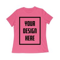 Custom T Shirts Design Your Own Shirt Add Text/Image/Logo Personalized Cotton Tee Printed Photo Front/Back Women Relaxed